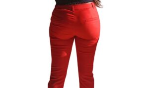 kırmızı pantolon modeli
